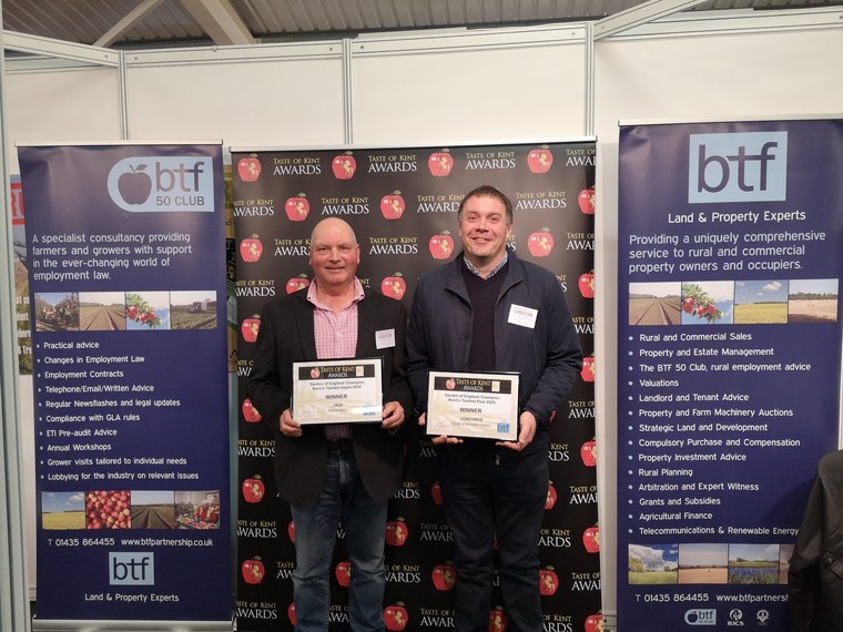 Taste of Kent top fruit winners