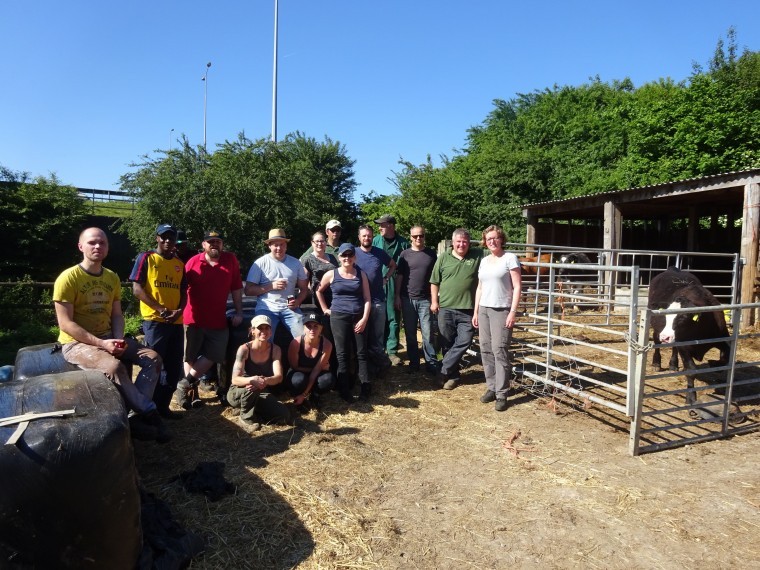 UK Power Networks muck in at Kent Young Farmers’ Club