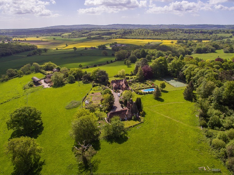 Listed house with farmland