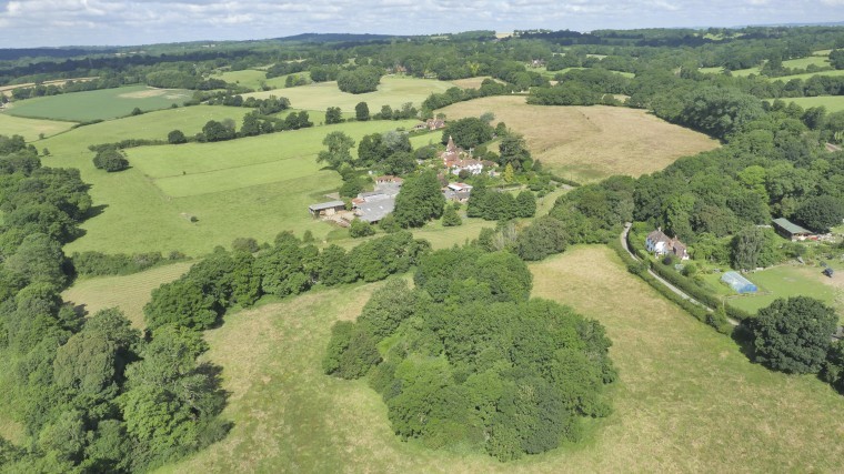 Big bungalow and pasture