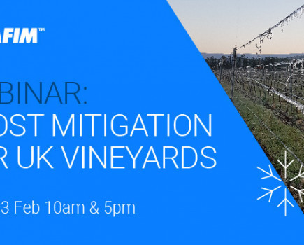 Webinar: Frost Mitigation at the flick of a switch is now available for UK vineyards
