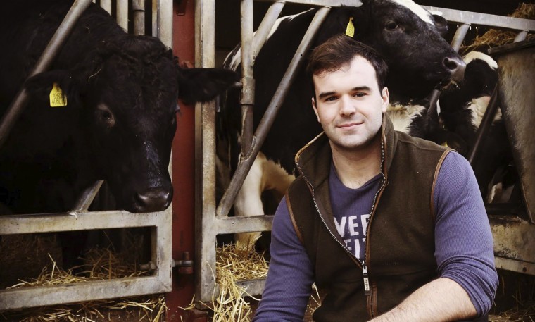 Calf rearing business began with crowd funding
