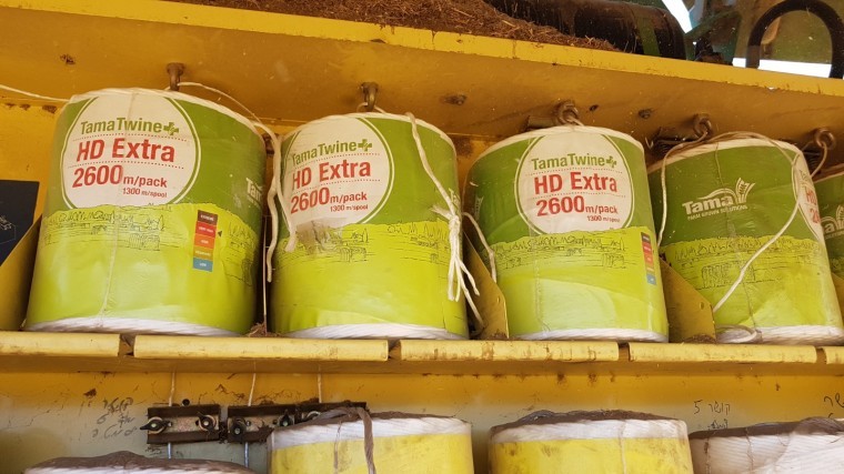 Colour-coding key to baling in extreme conditions