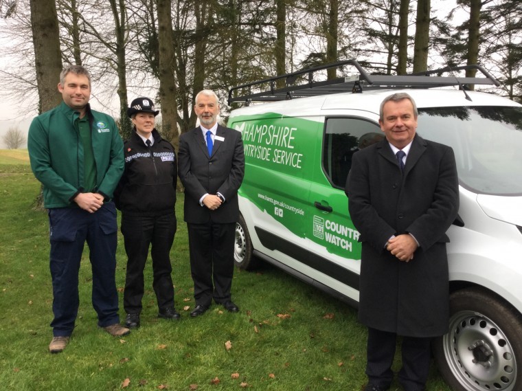 Hampshire countryside staff partner with police to tackle rural crime