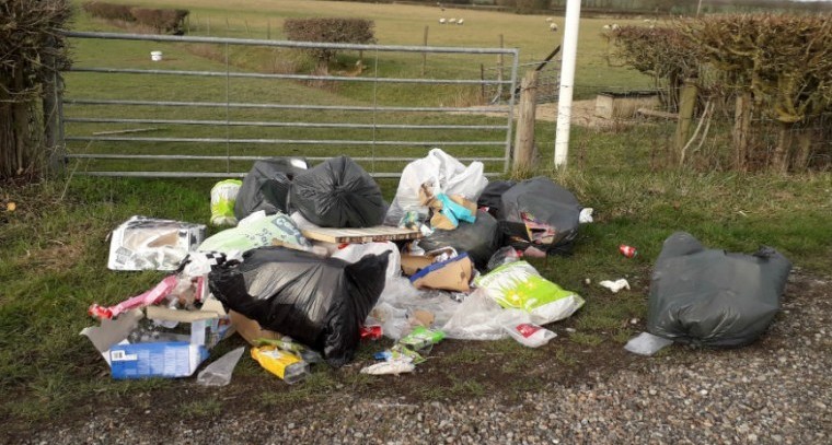 Council wins in fly tipping case on local farmland