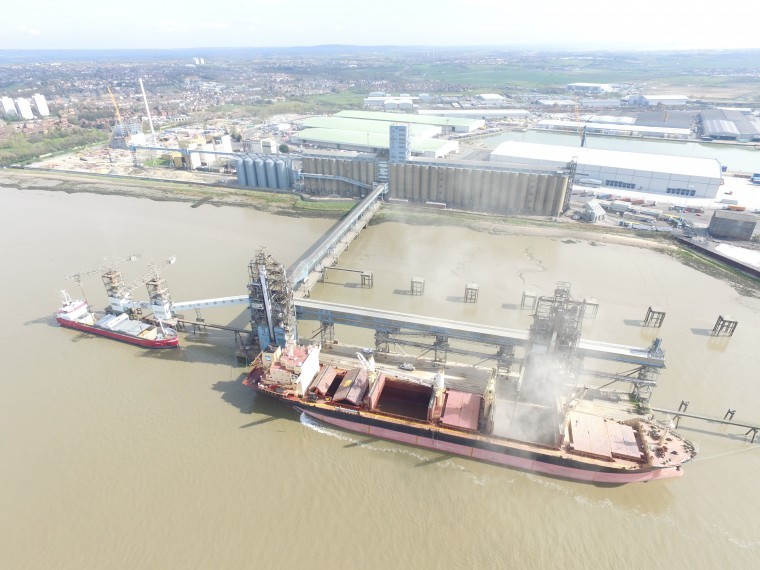 Port of Tilbury celebrates 50th anniversary of grain terminal