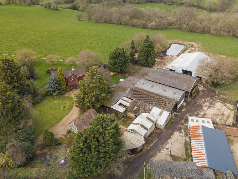 North Downs smallholding with planning