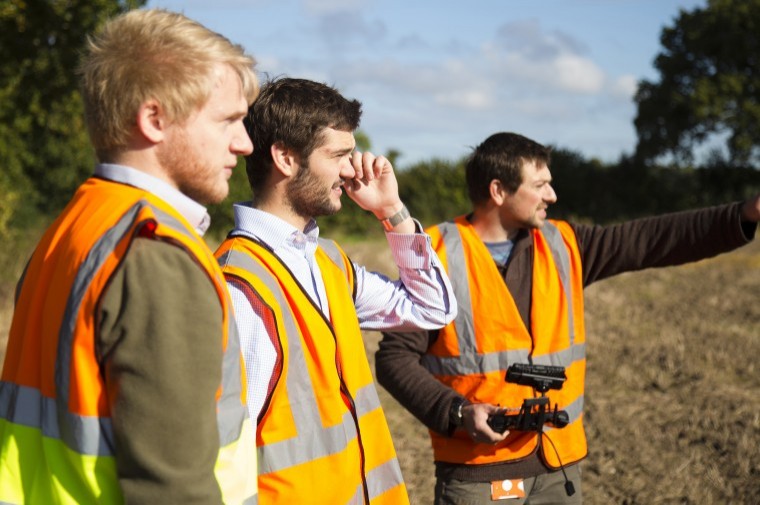 Field to be farmed exclusively by robots
