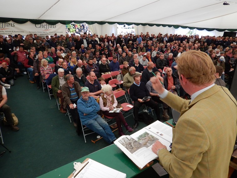 New UK record for vintage tractor