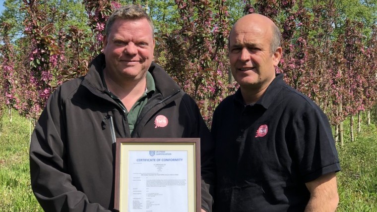 Food safety standard achieved