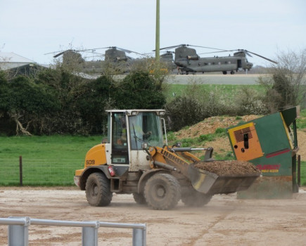 Farming next to an RAF station