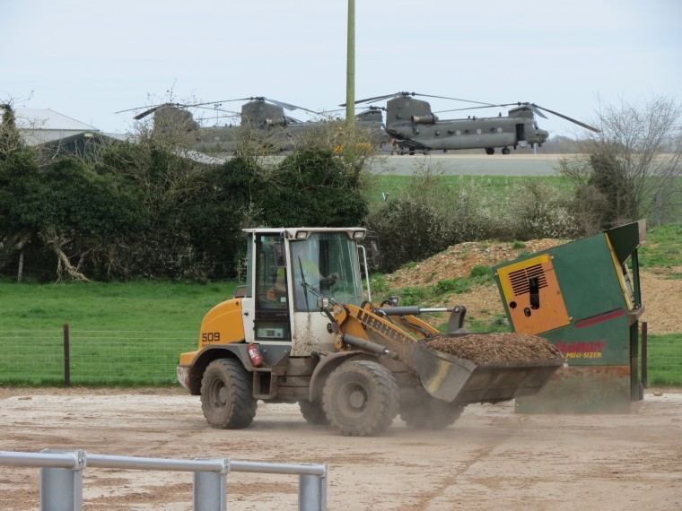 Farming next to an RAF station