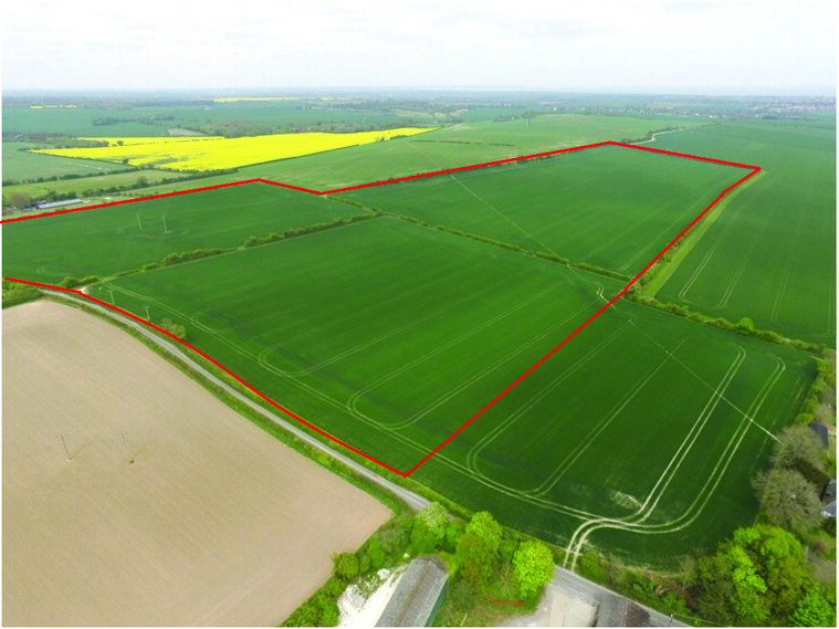 Attractive block of arable land