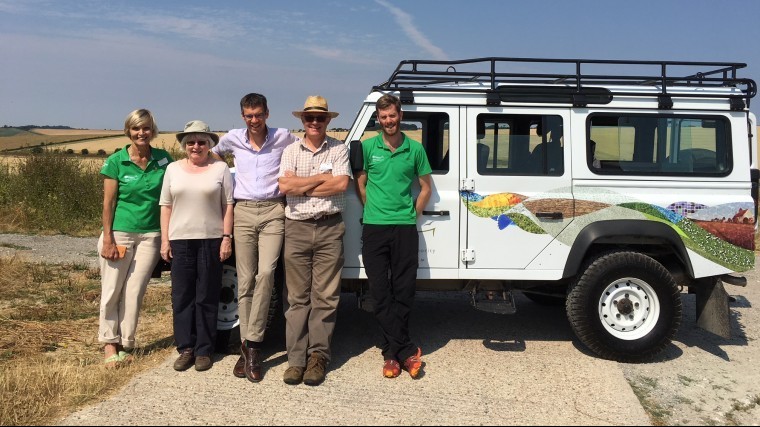 South Downs welcomes National Park review team