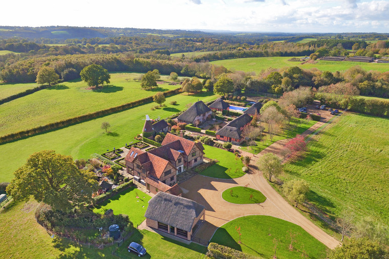 Country home with fabulous views