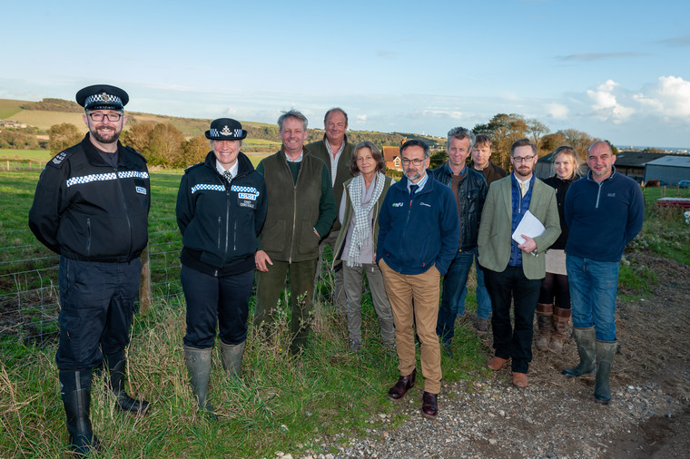 Sussex Police talk rural crime with farmers and landowners