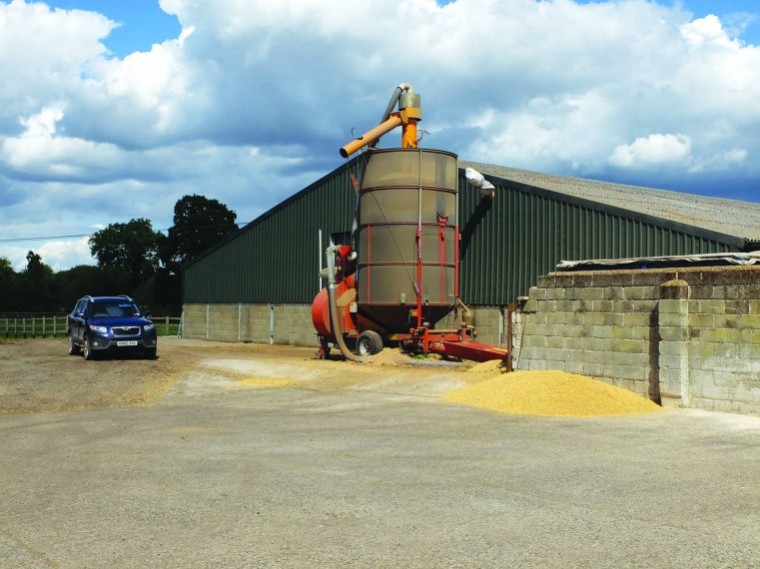 Harvest record for Berkshire farm