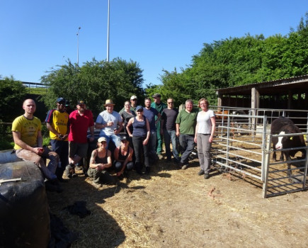 UK Power Networks muck in at Kent Young Farmers’ Club