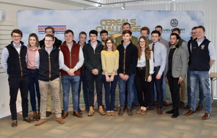 Students tackle spring cropping Cereals Challenge