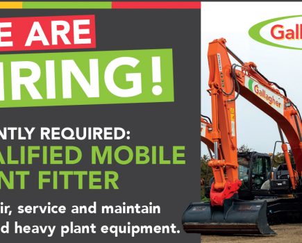 Gallagher Group are hiring a qualified mobile plant fitter