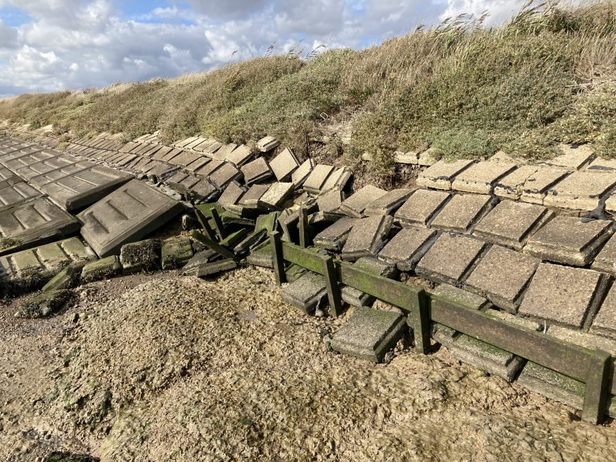 Flood defence in Essex