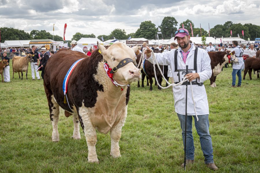 Livestock showing a priority