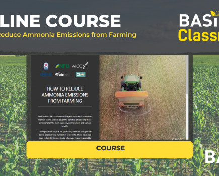 Online course launched to help farmers tackle ammonia emissions