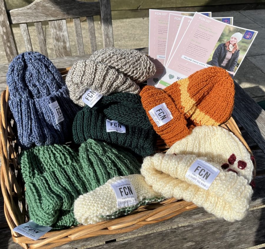 Hundreds of woolly hats gifted to farmers to support rural mental health