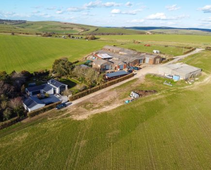 A commercial arable farm