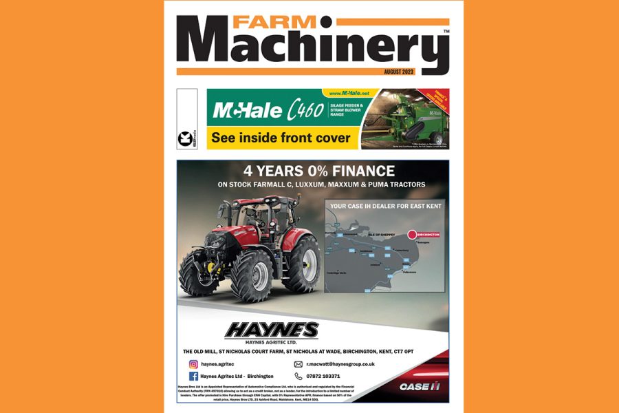 Farm Machinery – August 2023