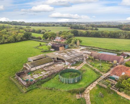 Mixed arable and grassland farm