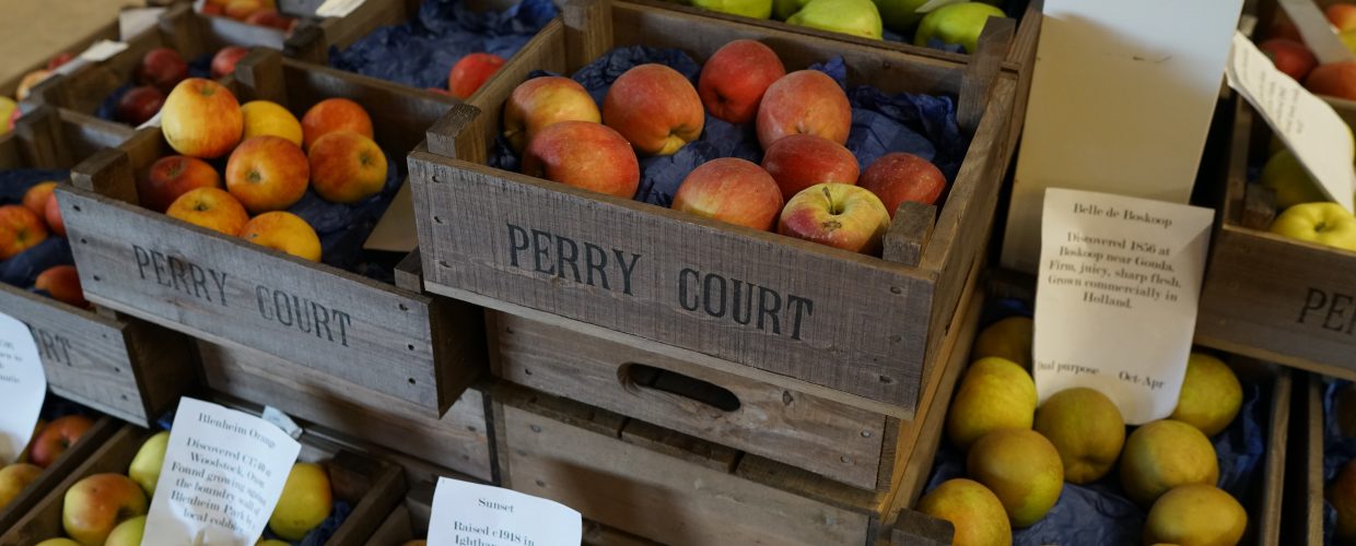 Huge, rustic and filled with fresh produce