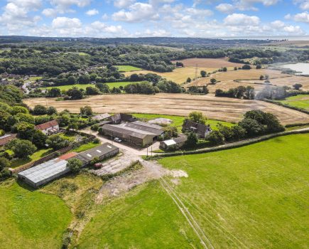 Compact residential grassland farm