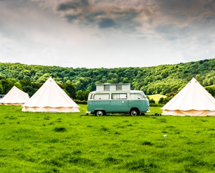 Pop-up camp sites