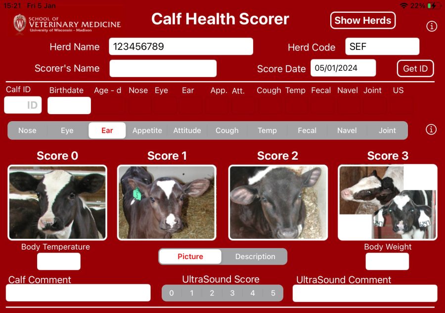 Calf Health Scoring