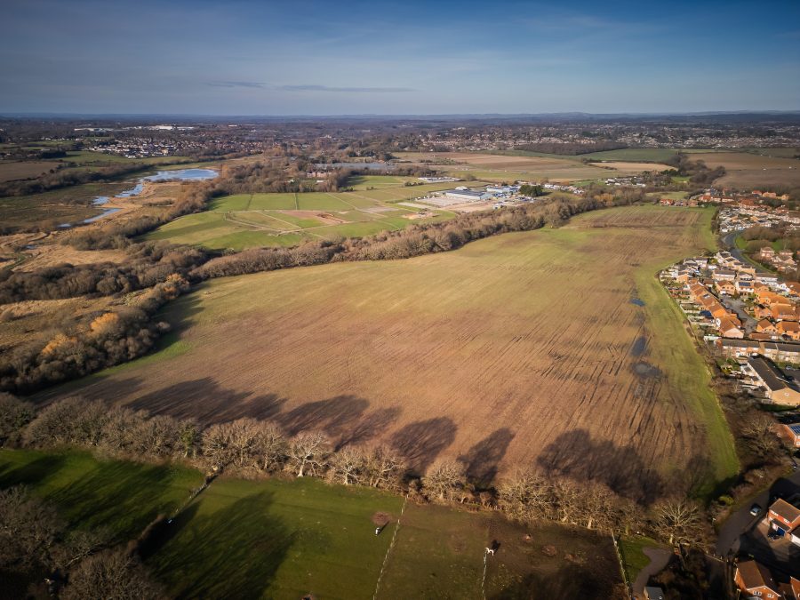 Land with development potential on the south coast