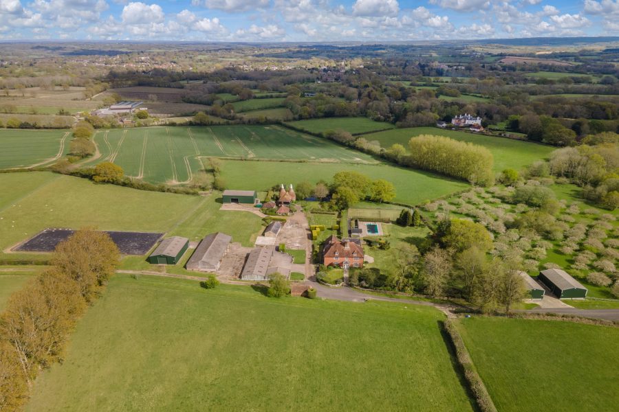 High Weald Farm with income potential