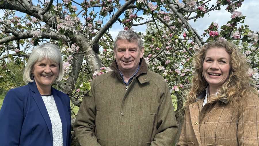 New team at the National Fruit Show